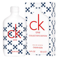 Hajuvesi Calvin Klein CK One Collector's Edition EDT miehille/naisille 50 ml hinta ja tiedot | Naisten hajuvedet | hobbyhall.fi