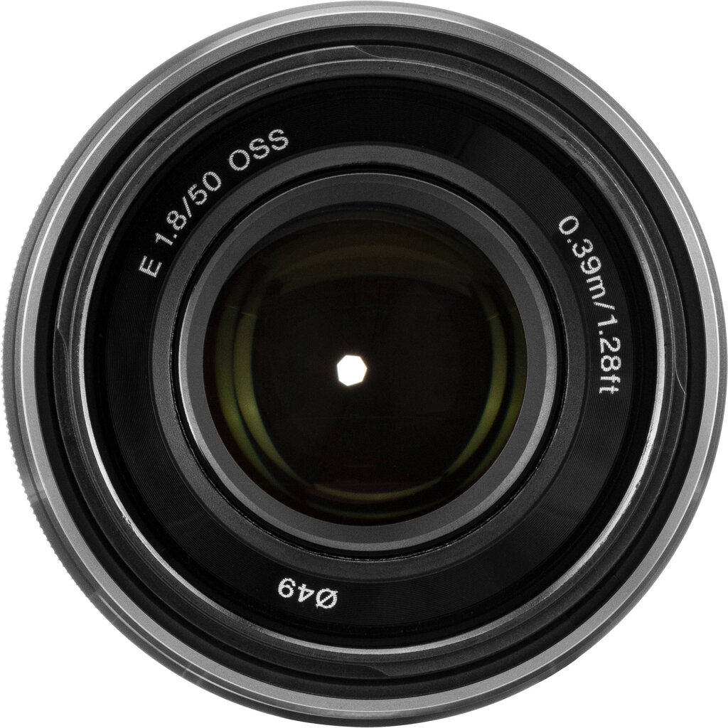 Sony E 50mm F1.8 OSS objektiivi, SEL50F18.AE hinta ja tiedot | Objektiivit | hobbyhall.fi