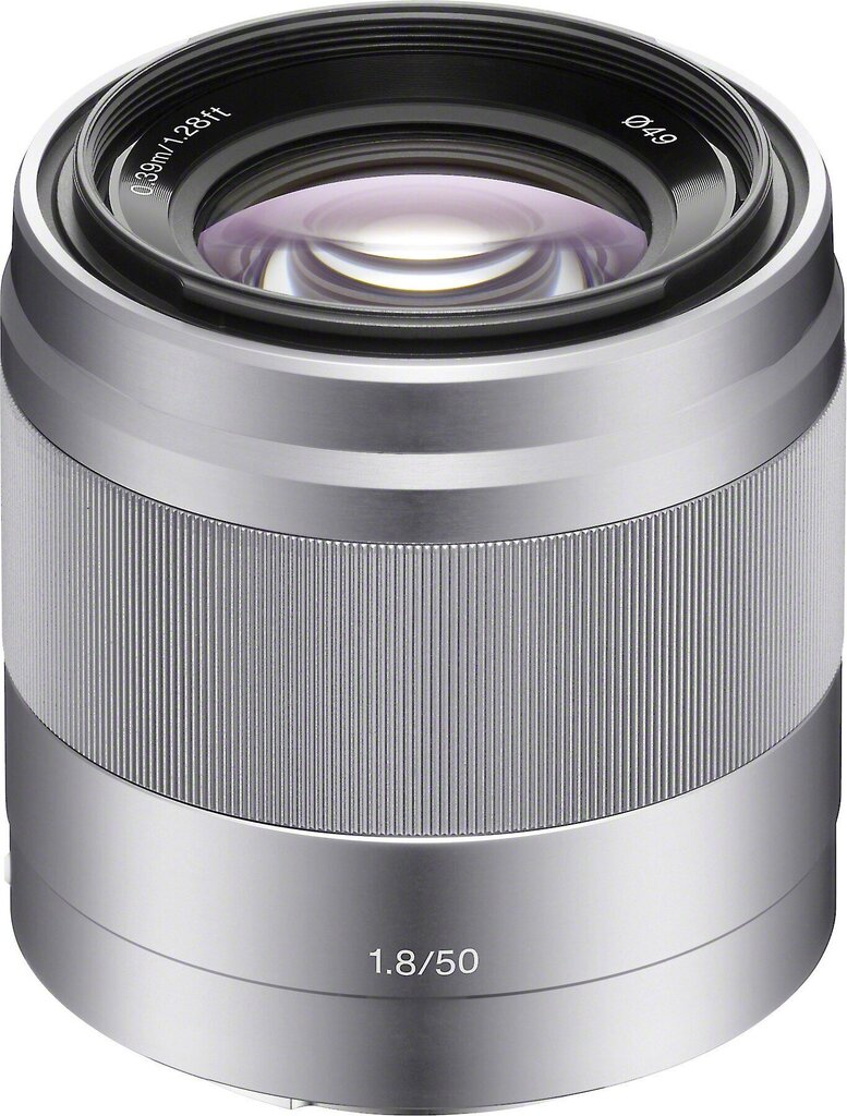 Sony E 50mm F1.8 OSS objektiivi, SEL50F18.AE hinta ja tiedot | Objektiivit | hobbyhall.fi