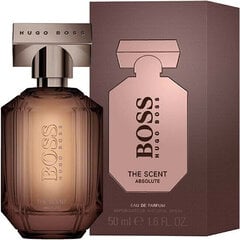 Eau de parfum Hugo Boss Boss The Scent Absolute EDP Hajuvesi naisille 50 ml hinta ja tiedot | Naisten hajuvedet | hobbyhall.fi