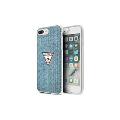 Guess kotelo iPhone 7 Plus / 8 Plus GUHCI8LPCUJULLB vaaleansininen kova kotelo Jeans Collection hinta ja tiedot | Puhelimen kuoret ja kotelot | hobbyhall.fi