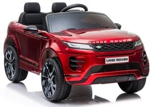 Kaksipaikkainen sähköauto Lean Range Rover Evoque, punainen hinta ja tiedot | Lasten sähköautot | hobbyhall.fi