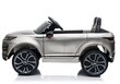 Kaksipaikkainen sähköauto Lean Range Rover Evoque, hopeinen hinta ja tiedot | Lasten sähköautot | hobbyhall.fi