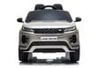 Kaksipaikkainen sähköauto Lean Range Rover Evoque, hopeinen hinta ja tiedot | Lasten sähköautot | hobbyhall.fi