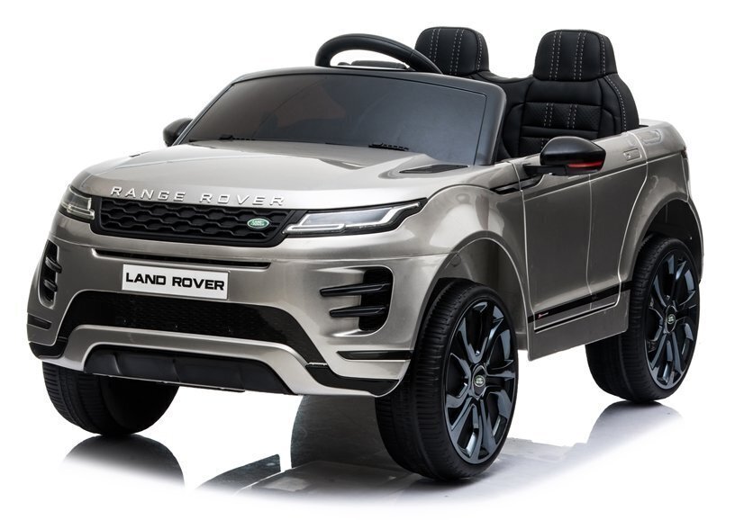 Kaksipaikkainen sähköauto Lean Range Rover Evoque, hopeinen hinta ja tiedot | Lasten sähköautot | hobbyhall.fi