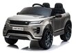 Kaksipaikkainen sähköauto Lean Range Rover Evoque, hopeinen hinta ja tiedot | Lasten sähköautot | hobbyhall.fi