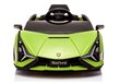 Yksipaikkainen lasten sähköauto Lamborghini Sian, vihreä hinta ja tiedot | Lasten sähköautot | hobbyhall.fi