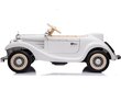 Retro Mercedes 540K kaksipaikkainen sähköauto, valkoinen hinta ja tiedot | Lasten sähköautot | hobbyhall.fi