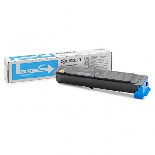 Kyocera TK 5215C, sininen (syaani) hinta ja tiedot | Laserkasetit | hobbyhall.fi