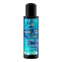 Hiusöljy Eveline Hair 2 Love 8in1 110 ml hinta ja tiedot | Naamiot, öljyt ja seerumit | hobbyhall.fi