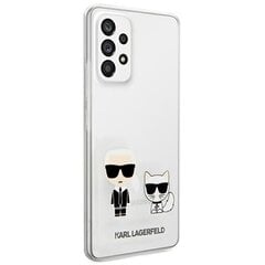 Karl Lagerfeld KLHCA53CKTR, sopii Samsung A53 5G A536: lle, läpinäkyvä hinta ja tiedot | Puhelimen kuoret ja kotelot | hobbyhall.fi