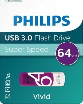 Philips FM64FD00B/10 hinta ja tiedot | Muistitikut | hobbyhall.fi