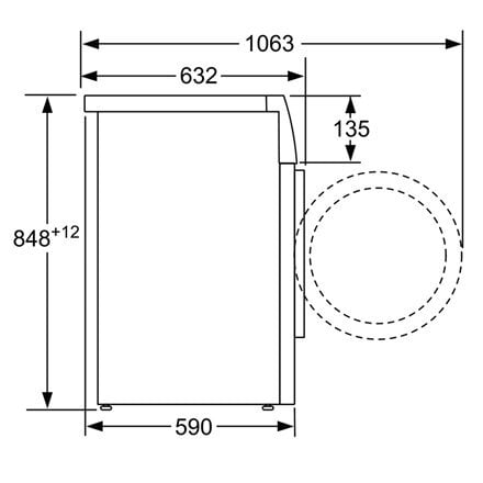 Bosch Serie 6 WAU28PB0SN hinta ja tiedot | Pyykinpesukoneet | hobbyhall.fi