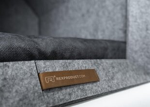 Rexproduct Pet Nest kennel, M, harmaa hinta ja tiedot | Pedit ja pesät | hobbyhall.fi