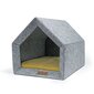 Rexproduct Pet Nest kennel, S, harmaa/keltainen hinta ja tiedot | Pedit ja pesät | hobbyhall.fi