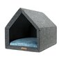 Rexproduct Pet Nest kennel, L, harmaa/sininen hinta ja tiedot | Pedit ja pesät | hobbyhall.fi