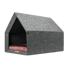 Rexproduct lemmikkipesä Kennel, S, harmaa/violetti hinta ja tiedot | Rexproduct Lemmikit | hobbyhall.fi