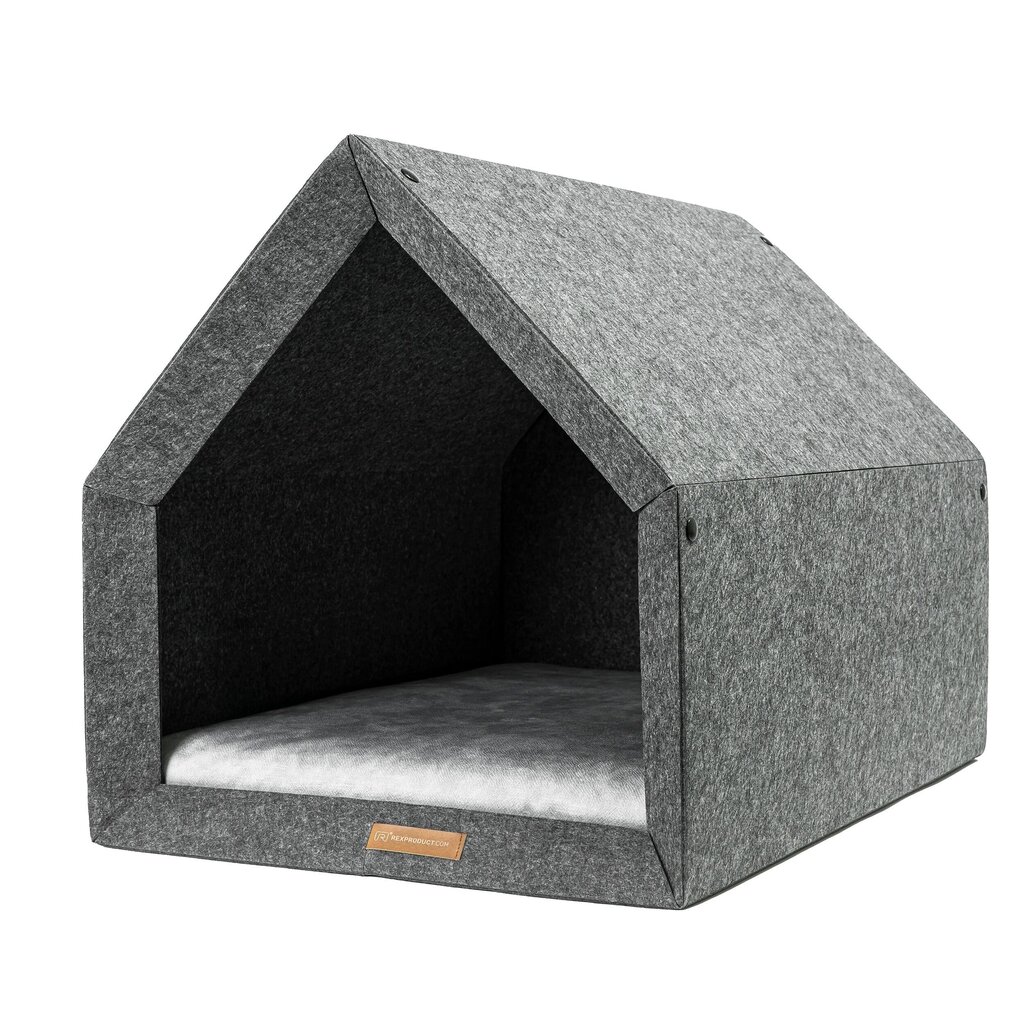 Rexproduct lemmikkieläinten pesä Kennel, S, harmaa hinta ja tiedot | Pedit ja pesät | hobbyhall.fi