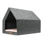 Rexproduct Pet Nest kennel, S, harmaa/vaaleanpunainen hinta ja tiedot | Pedit ja pesät | hobbyhall.fi