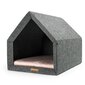 Rexproduct Pet Nest kennel, L, harmaa/vaaleanpunainen hinta ja tiedot | Pedit ja pesät | hobbyhall.fi