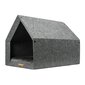 Rexproduct Pet Nest kennel, S, harmaa/vihreä hinta ja tiedot | Pedit ja pesät | hobbyhall.fi