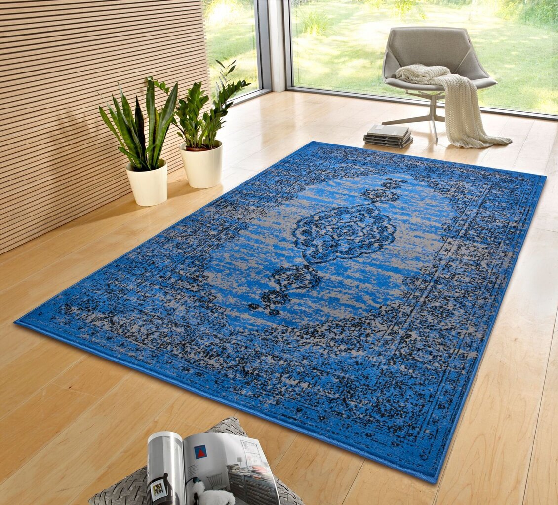 Matto Hanse Home Gloria, sininen, 290x200 cm. hinta ja tiedot | Isot matot | hobbyhall.fi