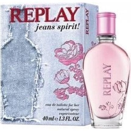 Replay Jeans Spirit! For Her EDT naiselle 40 ml hinta ja tiedot | Naisten hajuvedet | hobbyhall.fi