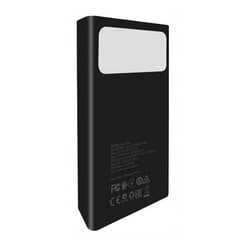 BeePower BP-30PD 30000mAh Mega Power Bank PD 22,5W laturi 2x USB 1x USB-C / USB-C Micro musta hinta ja tiedot | Varavirtalähteet | hobbyhall.fi