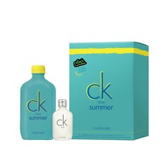 Calvin Klein CK One Summer 2020 EDT lahjapakkaus unisex 100 ml hinta ja tiedot | Naisten hajuvedet | hobbyhall.fi