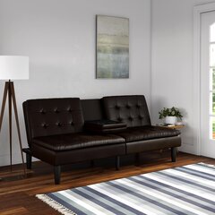 Dorel Home Memory -sohva, ruskea hinta ja tiedot | Sohvat ja vuodesohvat | hobbyhall.fi