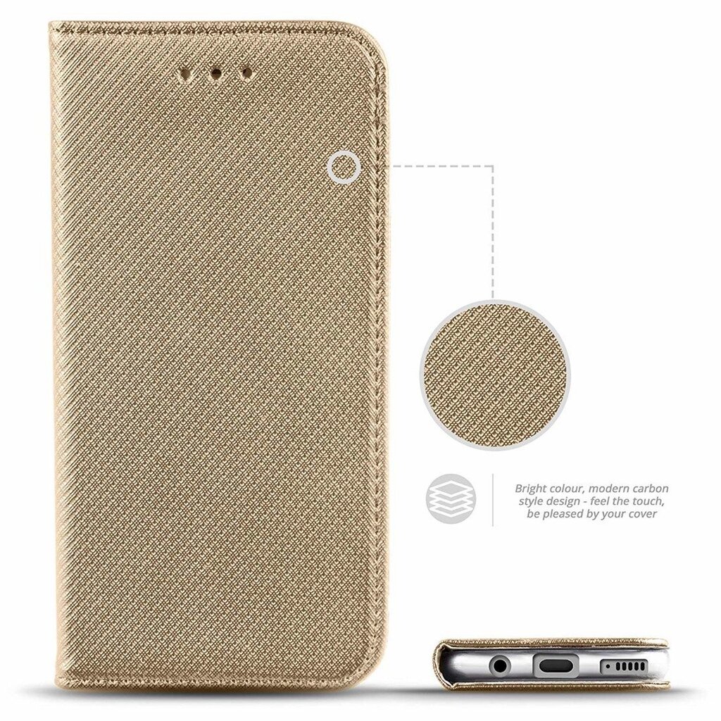 Puhelimen kotelo Fusion Magnet Case Samsung A135 Galaxy A13 4G kultaa hinta ja tiedot | Puhelimen kuoret ja kotelot | hobbyhall.fi