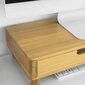 Näyttöteline SoBuy BBF06-N, ruskea hinta ja tiedot | Tietokonepöydät ja työpöydät | hobbyhall.fi