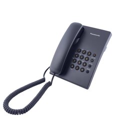 Panasonic KX-TS500PDB, musta hinta ja tiedot | Lankapuhelimet | hobbyhall.fi
