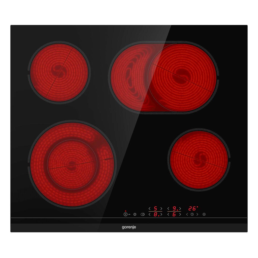 Gorenje ECT643BCSC -keittotaso, keraaminen hinta ja tiedot | Liesitasot | hobbyhall.fi