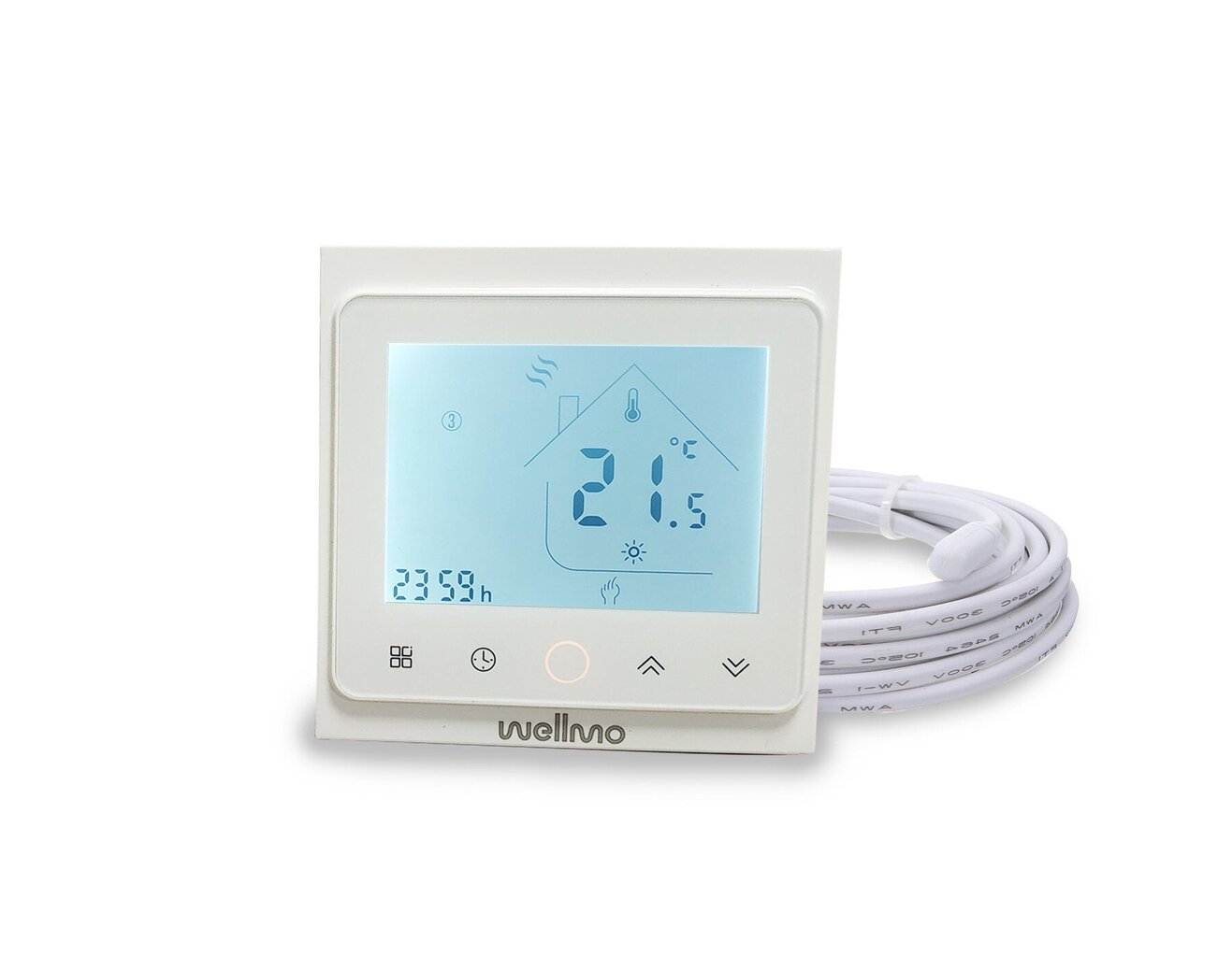 Lattialämmitysverkko Wellmo MAT + ohjelmoitava termostaatti Wellmo WTH-1,5 UUSI hinta ja tiedot | Lattialämmitys | hobbyhall.fi