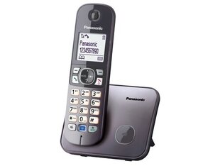 Panasonic KX-TG6811FXM langaton puhelin, harmaa hinta ja tiedot | Lankapuhelimet | hobbyhall.fi