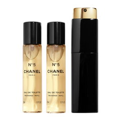 Chanel No.5 EDT-tuoksu naiselle, 3 x 20 ml hinta ja tiedot | Naisten hajuvedet | hobbyhall.fi