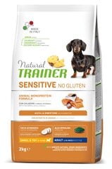 Natural Trainer Sensitive No Gluten kuivaruoka pienille ja erittäin pienille koirille, 2 kg hinta ja tiedot | Trainer Natural Lemmikit | hobbyhall.fi