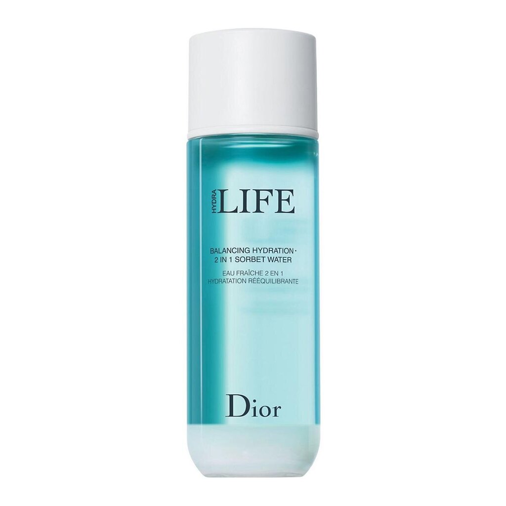 Dior Hydra Life 2in1 Sorbet Water, Kosteuttava kasvovesi 175 ml hinta ja tiedot | Kasvojen puhdistusaineet | hobbyhall.fi