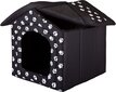 Lemmikin peti Hobbydog R6 tassut, 76x72x74 cm, musta hinta ja tiedot | Pedit ja pesät | hobbyhall.fi