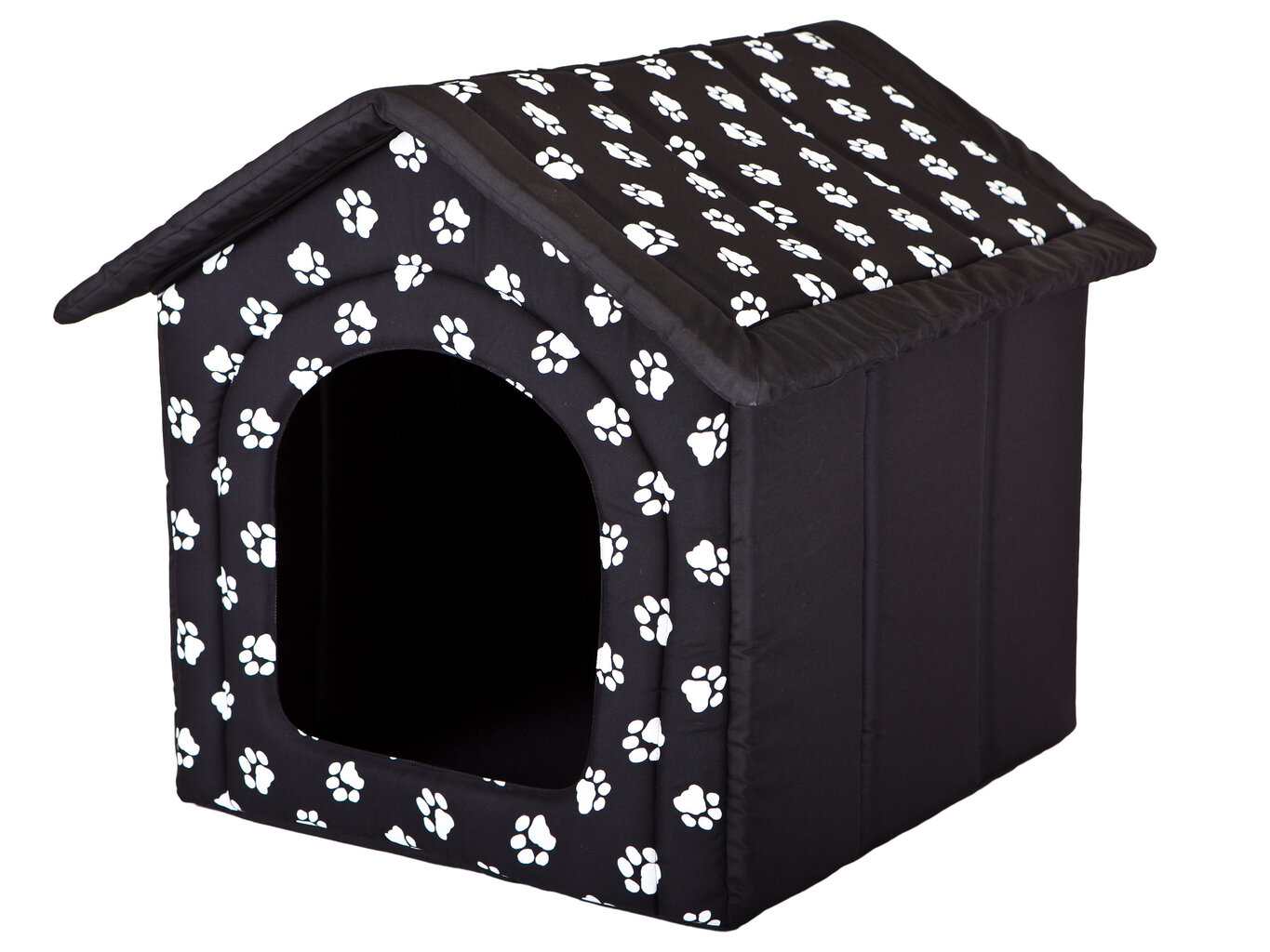 Lemmikin peti Hobbydog R6 tassut, 76x72x74 cm, musta hinta ja tiedot | Pedit ja pesät | hobbyhall.fi
