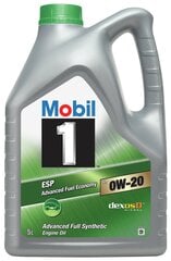 Moottoriöljy Mobil 1 ESP X2 0W-20, 5L hinta ja tiedot | Mobil Autotuotteet | hobbyhall.fi