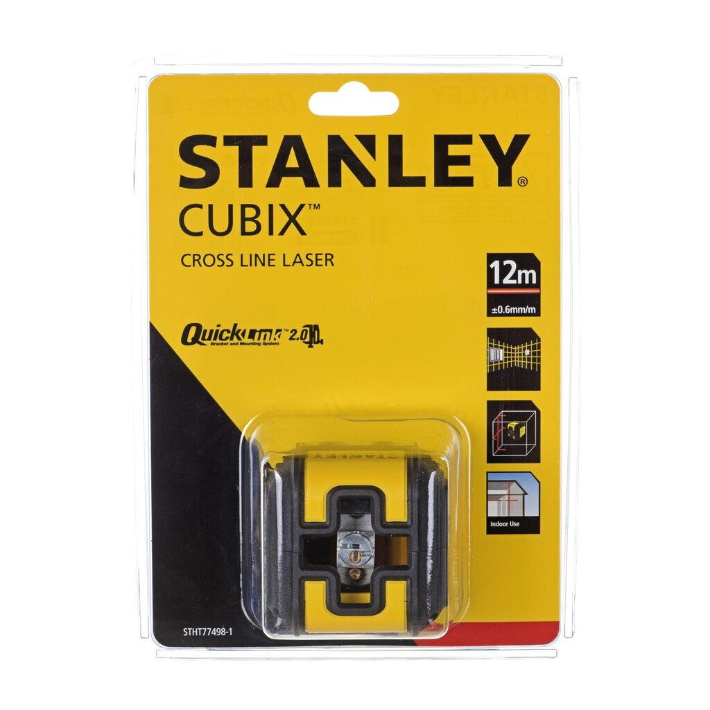 Laservaaka Stanley Cubix Red hinta ja tiedot | Käsityökalut | hobbyhall.fi