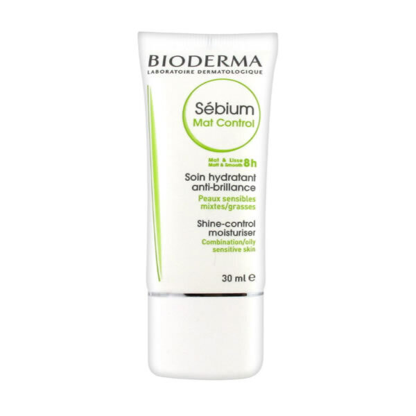 Shine Control Face Cream Rasvaiselle, Sekaiholle ja Herkälle Iholle Bioderma Sebium Mat Control, 30 ml hinta ja tiedot | Kasvovoiteet | hobbyhall.fi