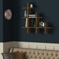 Kalune Design Juke, ruskea seinähylly hinta ja tiedot | Hyllyt | hobbyhall.fi