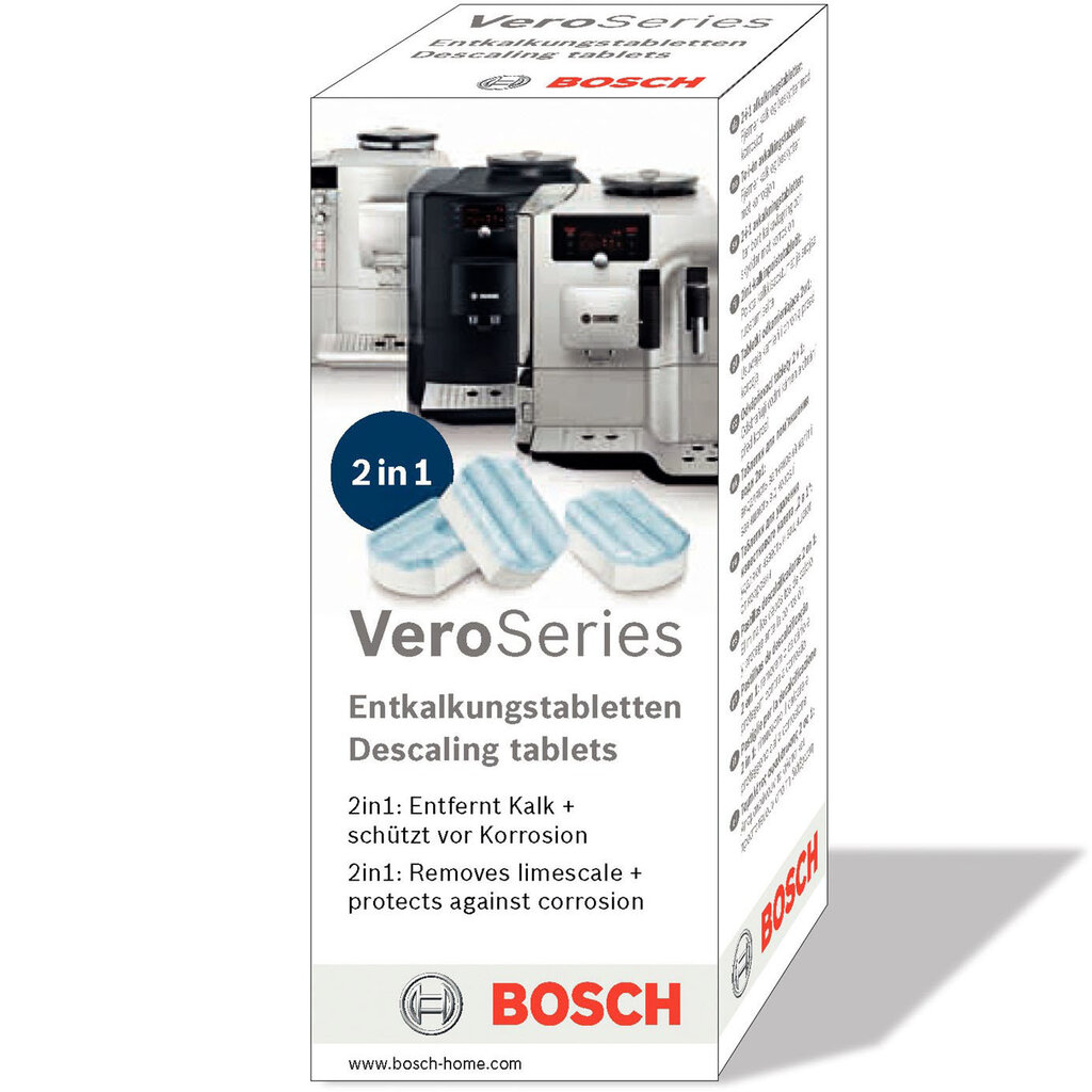 Bosch TCZ8002 Puhdistus tabletit 3 kpl hinta ja tiedot | Puhdistusaineet | hobbyhall.fi