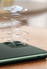 iPhone 12 kameran suoja Wozinsky Full Camera Glass, läpinäkyvä hinta ja tiedot | Näytönsuojakalvot ja -lasit | hobbyhall.fi