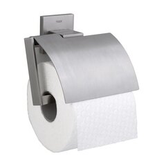 Tiger Items harjatusta teräksestä valmistettu WC-paperiteline kannella kylpyhuoneeseen hinta ja tiedot | Tiger Kodin remontointi | hobbyhall.fi