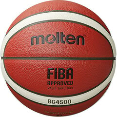 Molten B6G4500 FIBA -koripallo hinta ja tiedot | Molten Urheiluvälineet | hobbyhall.fi