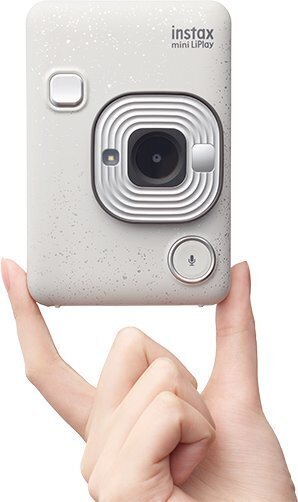 Fujifilm Instax Mini LiPlay, Stone white hinta ja tiedot | Pikakamerat | hobbyhall.fi